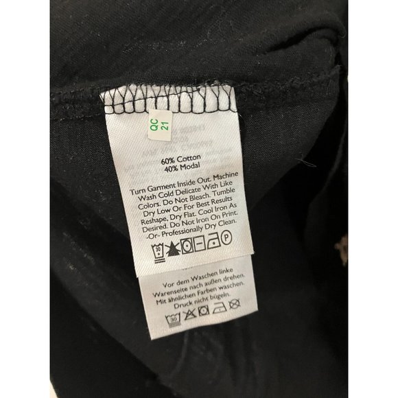 Eddie Bauer Women's XS Black Embroidered Jersey Knit Tank Top New - Picture 4 of 6